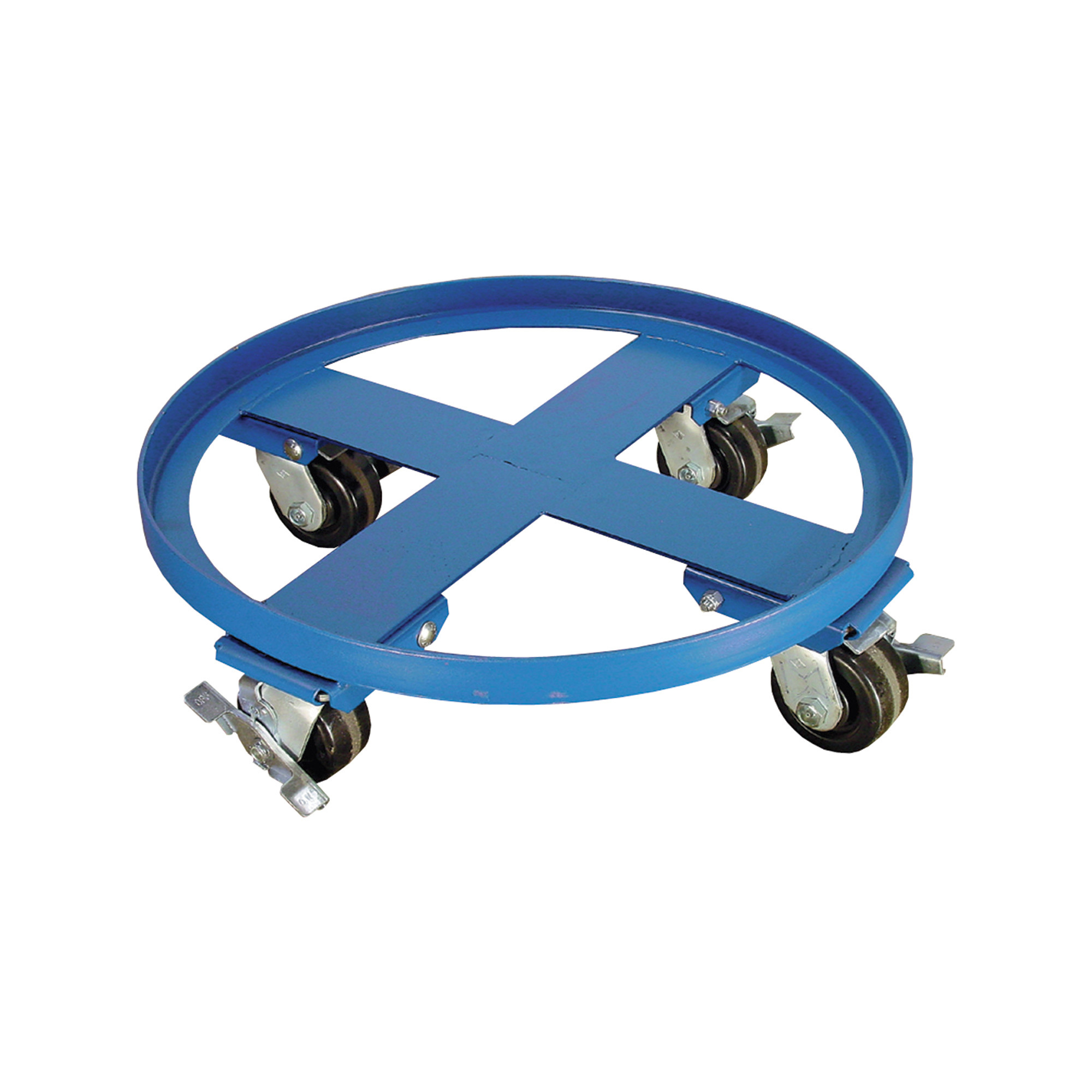 Vestil Heavy-Duty Drum Dolly - 2000-Lb. Capacity, 24 1/8in. Inner Diameter, 55-Gallon, Model# DRUM-HD